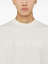 jil sander - T-shirt in cotone con stampa logo - 1