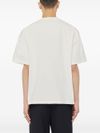 jil sander - Cotton t-shirt with logo print - 3