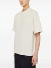 jil sander - Cotton t-shirt with logo print - 4