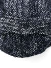 Tweed bouclé hat with earflaps