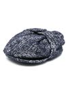 Cappello in tweed con paraorecchie