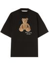 Cotton t-shirt with bear design