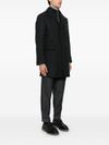 corneliani - Midi plaid wool coat - 1