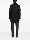 corneliani - Midi plaid wool coat - 2