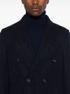 corneliani - Midi double-breasted wool coat - 1