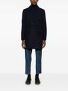 corneliani - Midi double-breasted wool coat - 2