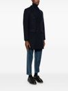 corneliani - Midi double-breasted wool coat - 3