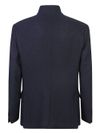 corneliani - Wool blazer with a mandarin collar - 1