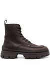 moncler - Heavea City ankle boots in calf leather