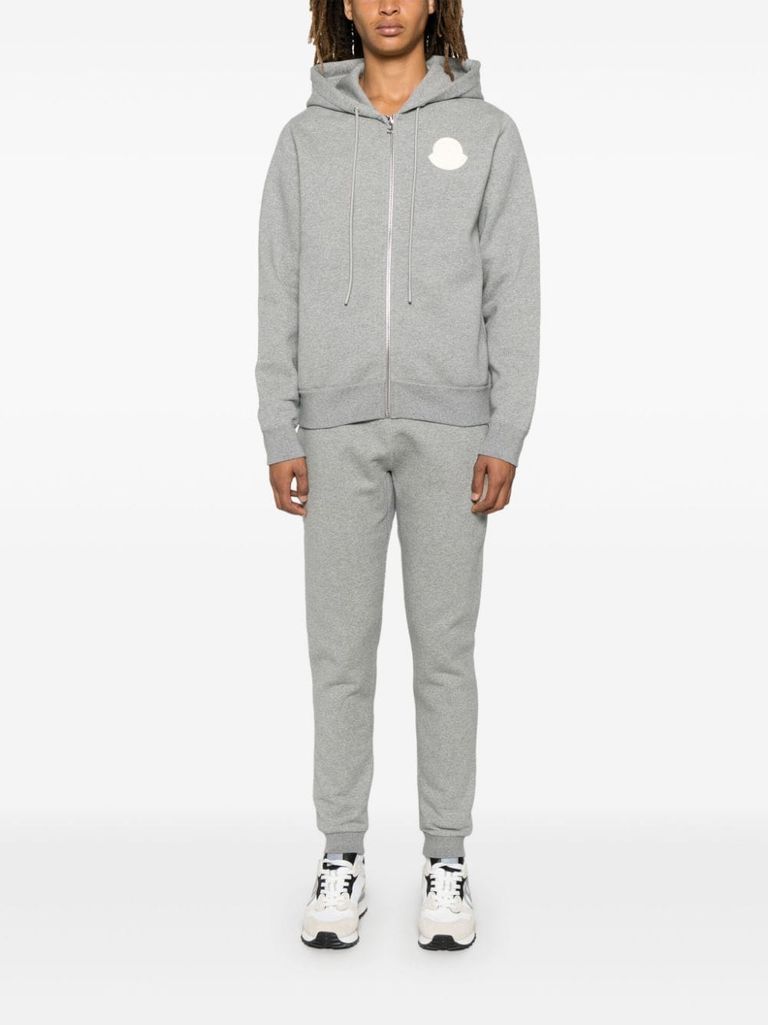 Pantaloni tuta in cotone con logo
