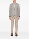 corneliani - Layered single-breasted wool blazer - 1