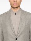 corneliani - Layered single-breasted wool blazer - 3