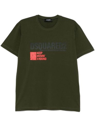 DSQUARED2 - Cotton T-shirt with print