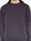 c.p. company - Crewneck cotton sweatshirt with lens - 1