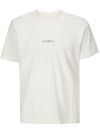 White cotton T-shirt with logo