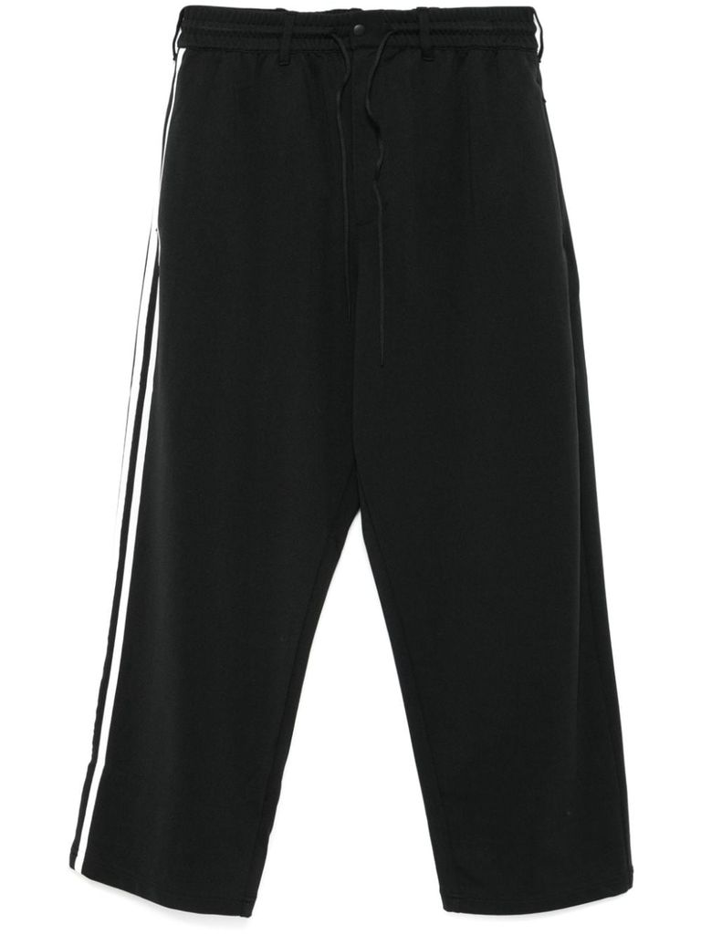 Y-3 Pants X Adidas 3-stripes Black In Black