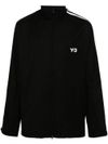 y3 - Wool blend sweatshirt with stripes