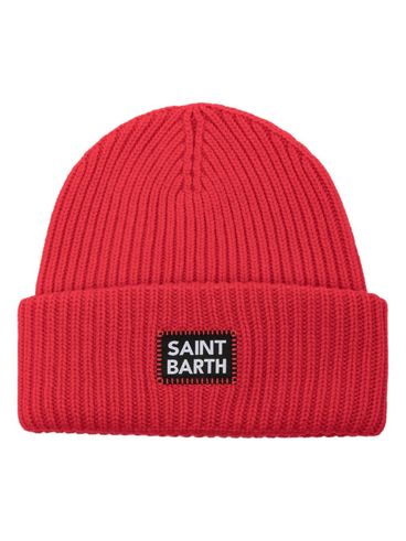 MC2 SAINT BARTH - Berry beanie in ribbed wool