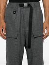 y3 - Wool blend cargo pants with pockets - 1