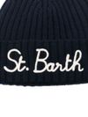 mc2 saint barth - Wengen ribbed wool beanie with embroidered logo - 1