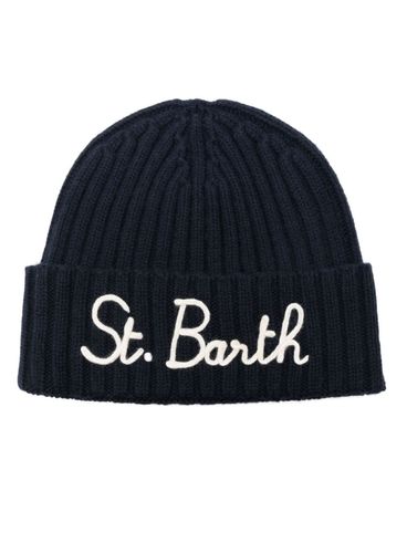 MC2 SAINT BARTH - Wengen ribbed wool beanie with embroidered logo