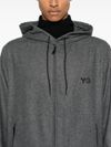 y3 - Wool blend sweatshirt with elastic - 3