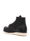 red wing - Black calfskin leather ankle boots with laces - 2