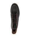 red wing - Black calfskin leather ankle boots with laces - 3