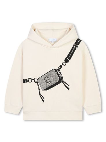 MARC JACOBS - Printed white cotton hoodie