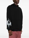 vision of super - Cotton sweatshirt with flame print - 2