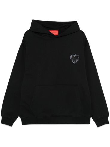 VISION OF SUPER - Cotton sweatshirt with logo embroidery