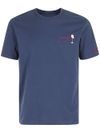 Arnott cotton T-shirt with embroidered lettering