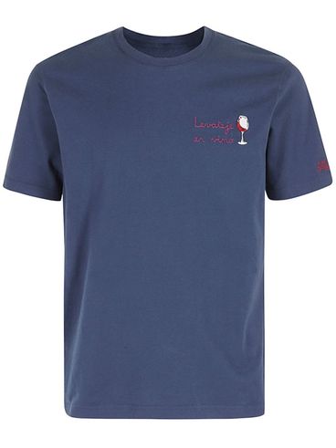 MC2 SAINT BARTH - Arnott cotton T-shirt with embroidered lettering