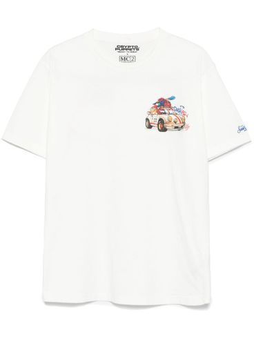 Arnott cotton T-shirt with machine print