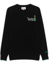 mc2 saint barth - Wool sweater with lettering