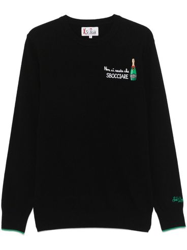 MC2 SAINT BARTH - Wool sweater with lettering