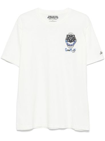 Arnott cotton T-shirt with watch print