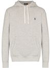 polo ralph lauren - Cotton hoodie with logo embroidery