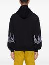 vision of super - Cotton sweatshirt with flame embroidery - 1