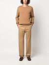 polo ralph lauren - Beige wool sweater with logo embroidery - 4