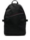 ps paul smith - Backpack with striped insert and logo