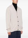 ps paul smith - Ribbed wool cardigan with buttons - 3