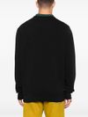 ps paul smith - Crewneck cotton sweatshirt with hat print - 4