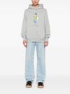 polo ralph lauren - Grey cotton sweatshirt with bear design - 3