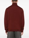 ps paul smith - Maglione in lana bordeaux a collo alto - 2