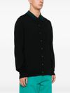 ps paul smith - Wool cardigan with striped collar - 1