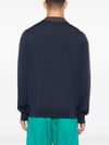 ps paul smith - Cardigan in lana con colletto a righe - 1