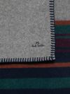 ps paul smith - Grey striped wool scarf - 1