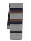 ps paul smith - Grey striped wool scarf