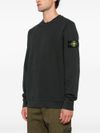 stone island - Felpa in cotone girocollo - 2